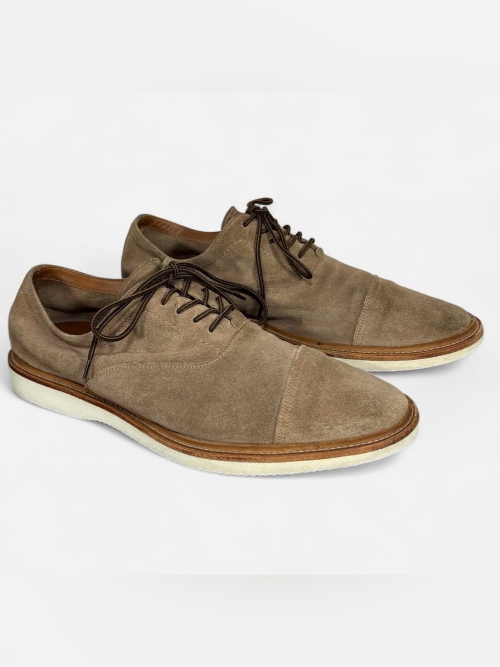 Frye Suede Cap-Toe Lace Up Sneaker Shoe- men’s 13
